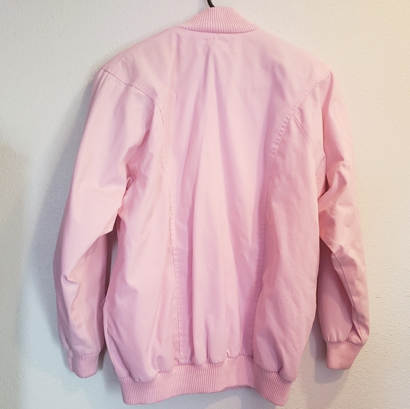 Vintage Country Concepts pink jacket light coat lined 80s women's size small - Picture 2 of 5